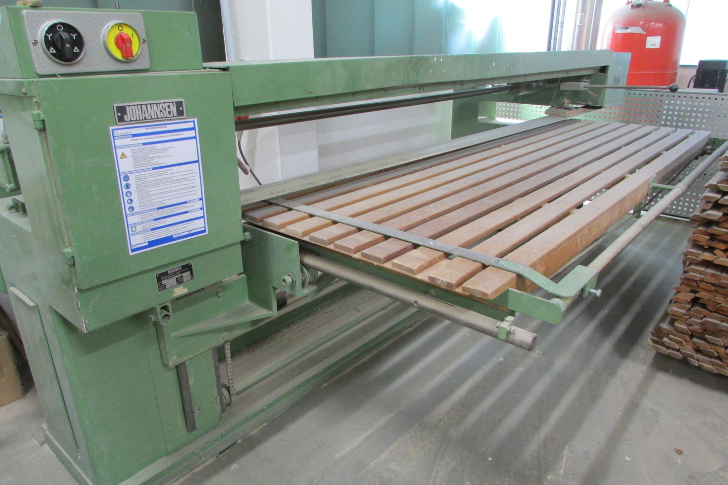 Langbandschleifmaschine Johannsen T82 K - gebraucht