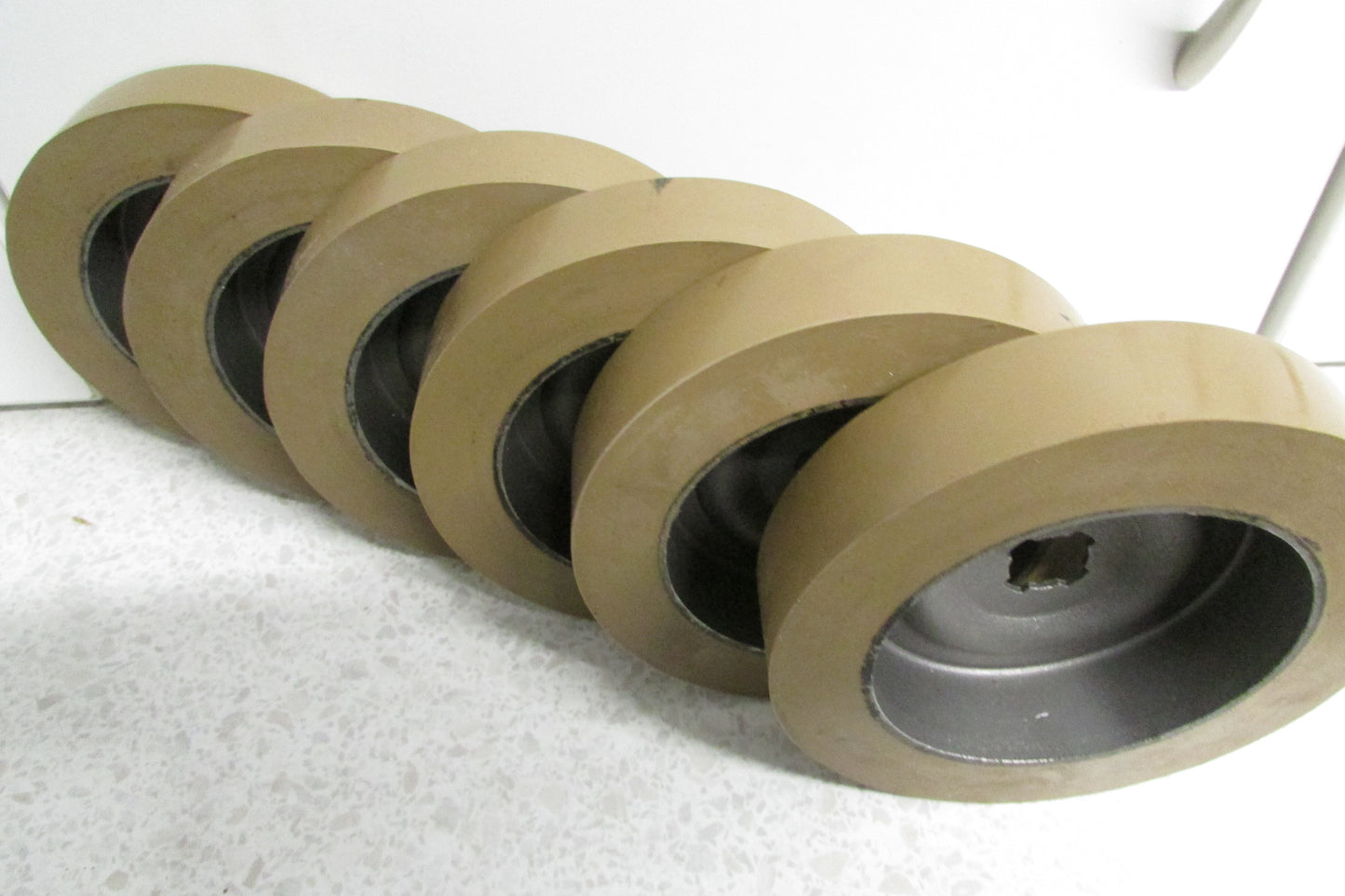 Vorschubrollen ELU 120 x 25 x 16 mm - 1 Satz = 6 Stk. für ELU-Vorschübe