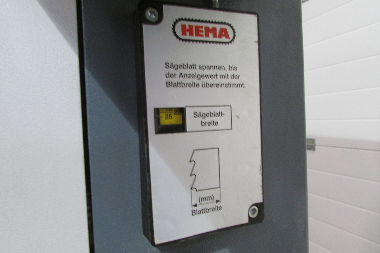 Bandsäge HEMA UH 630