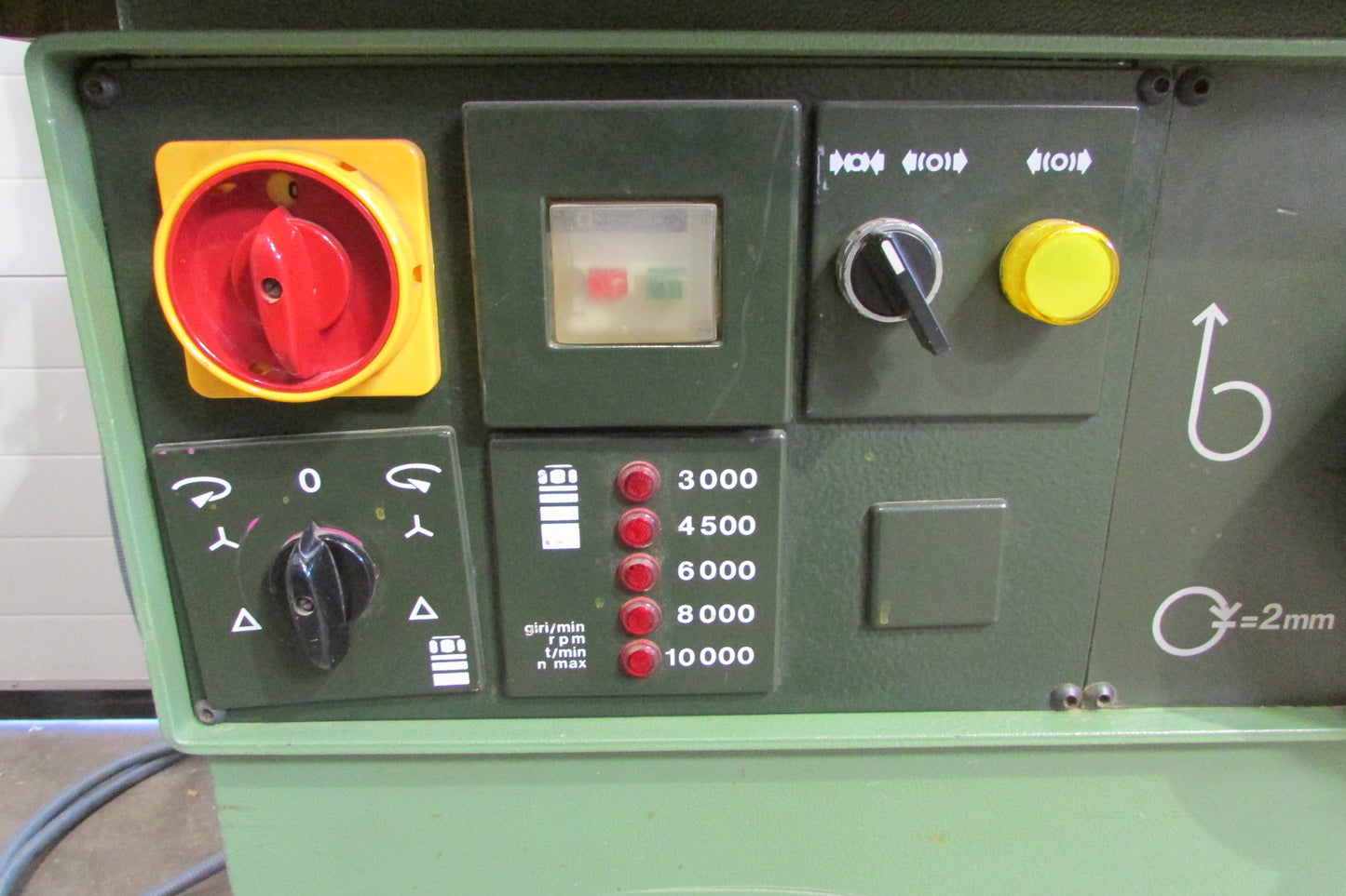 SCM T130 Tischfräse inkl. 4-Rollen Vorschub + AIGNER Integralanschlag