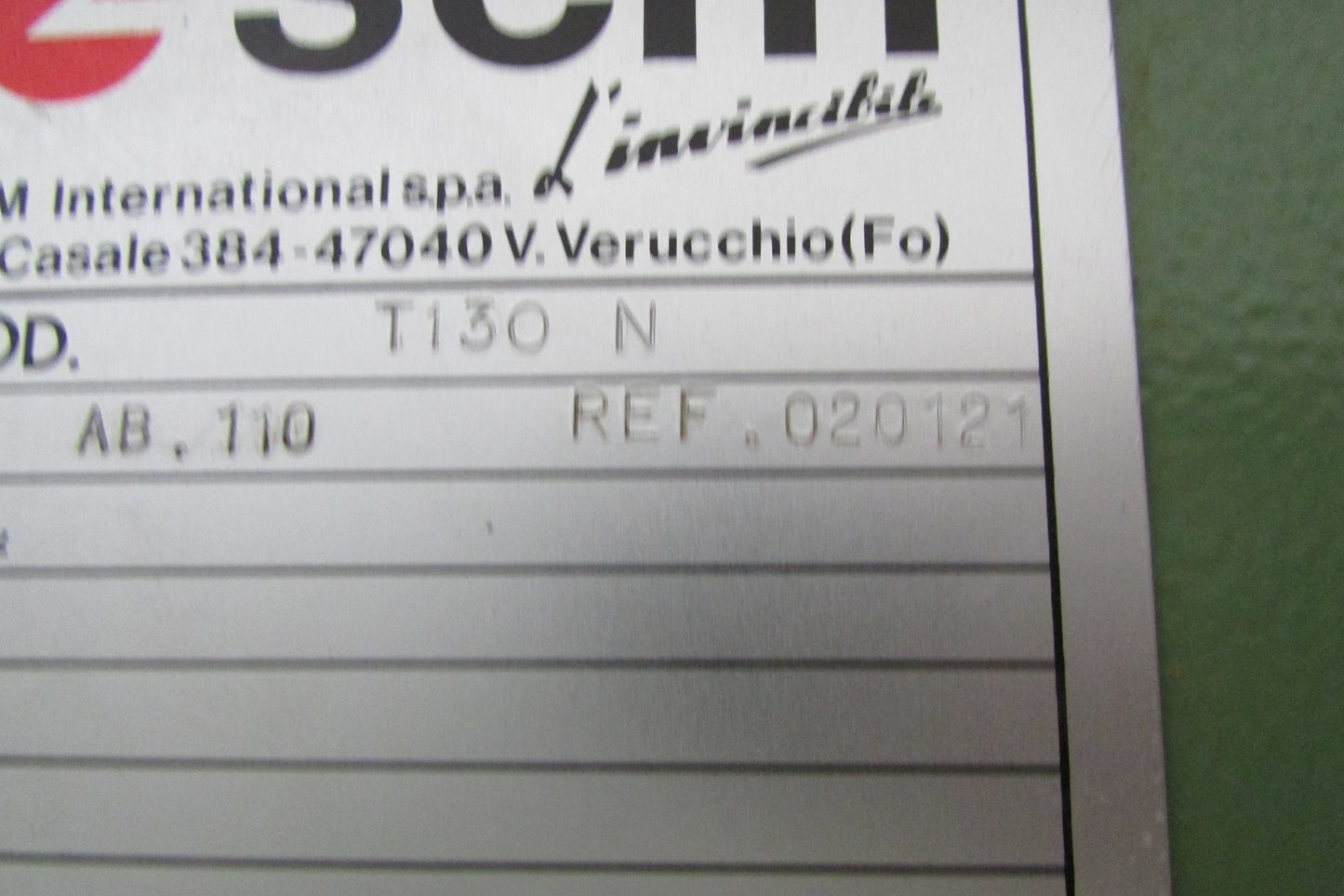 SCM T130 Tischfräse inkl. 4-Rollen Vorschub + AIGNER Integralanschlag
