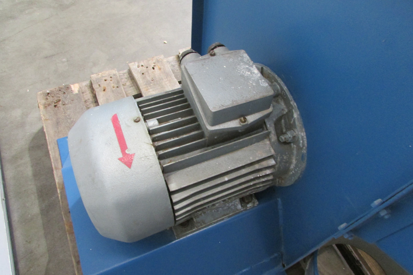 Späneventilator 220mm - 4 kW - Stahllüfterrad - gebraucht