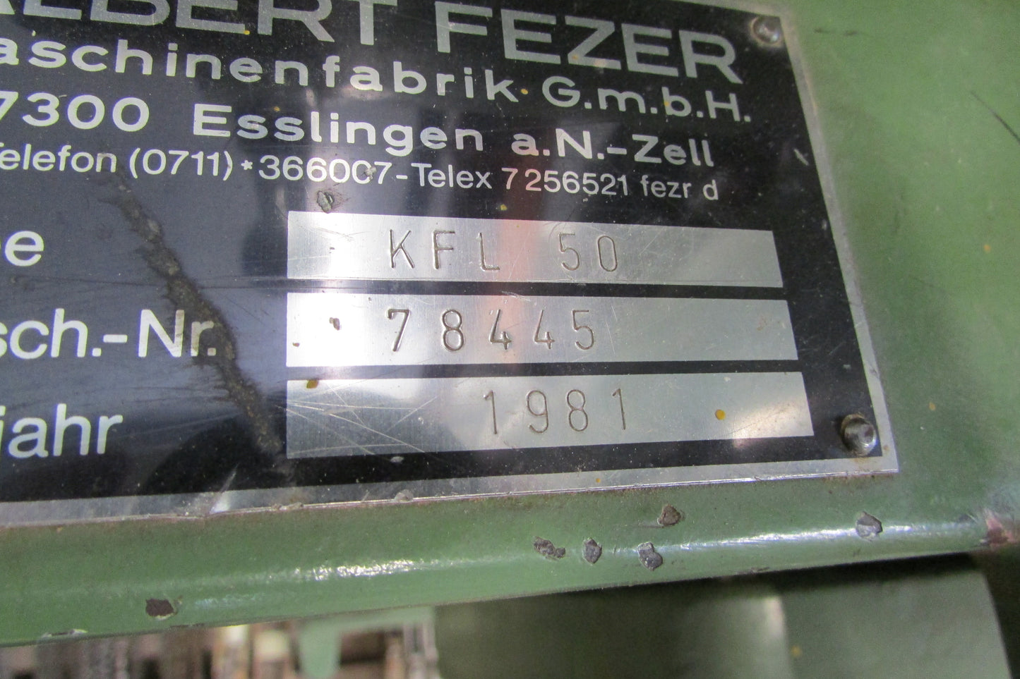 FEZER Kettenstemmer KFL 50