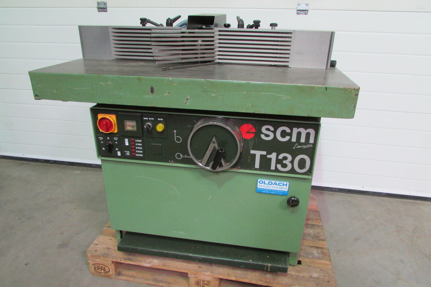 SCM T130 Tischfräse inkl. AIGNER Integralanschlag