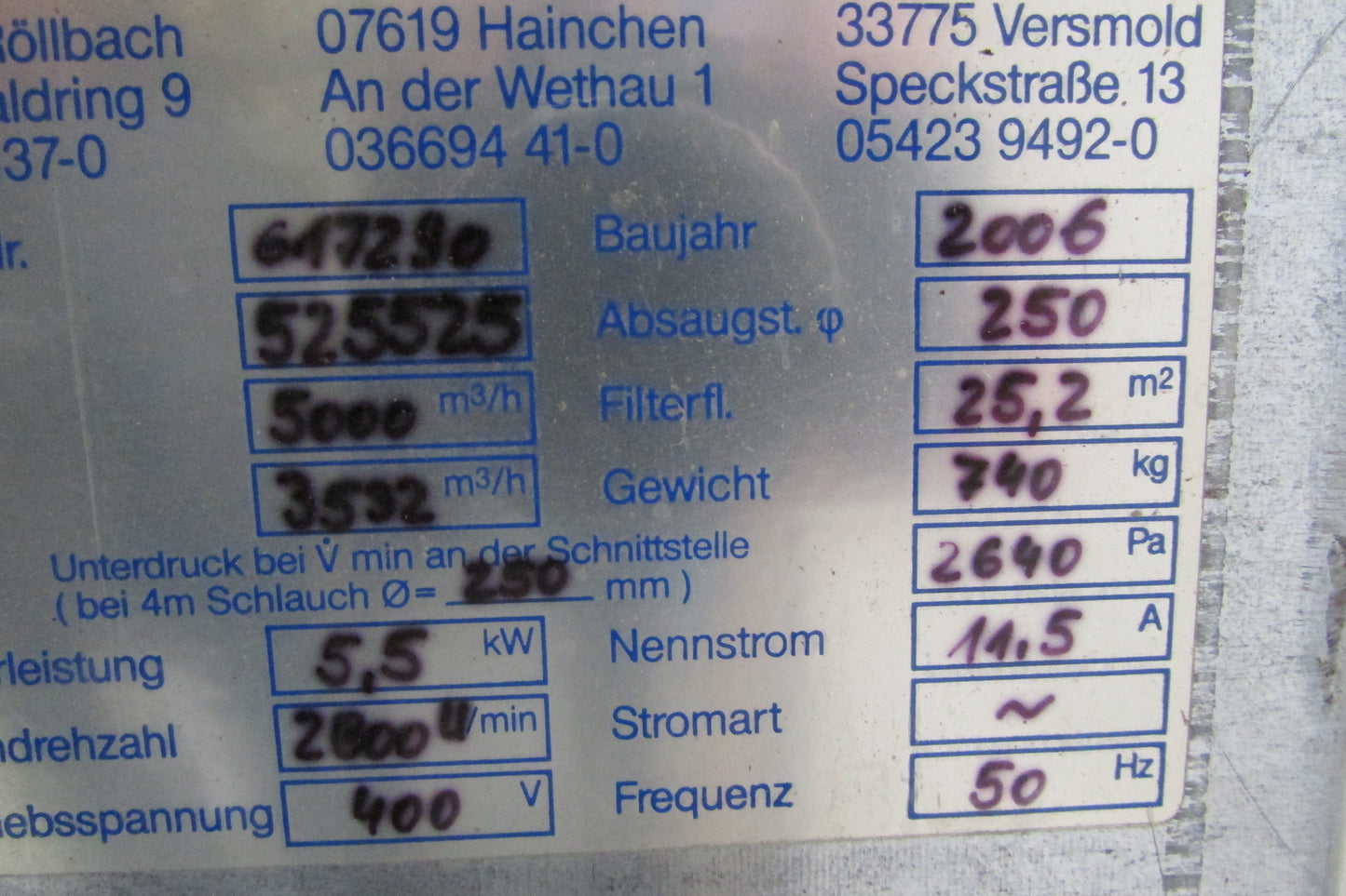 Nestro Entstauber NE250