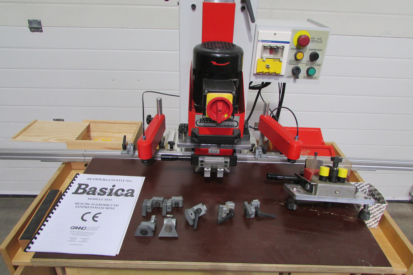GANNER Basica Standart Topfbandbohrmaschine - gebraucht