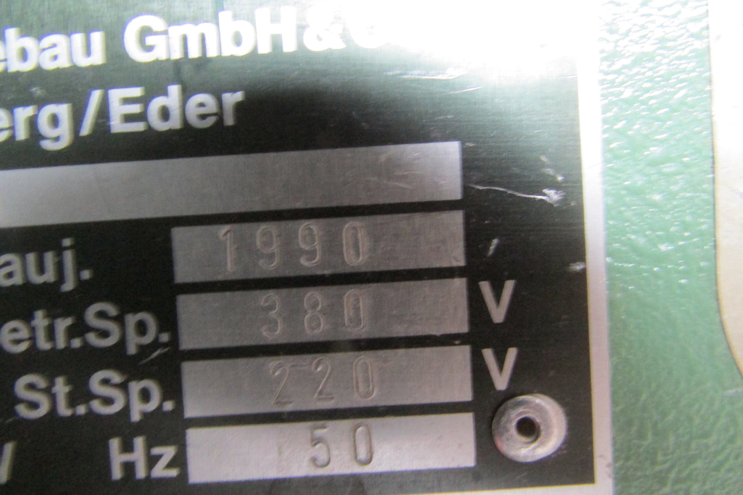 Johannsen Langbandschleifmaschine T86 PNEUMA - Gebrauchtmaschine