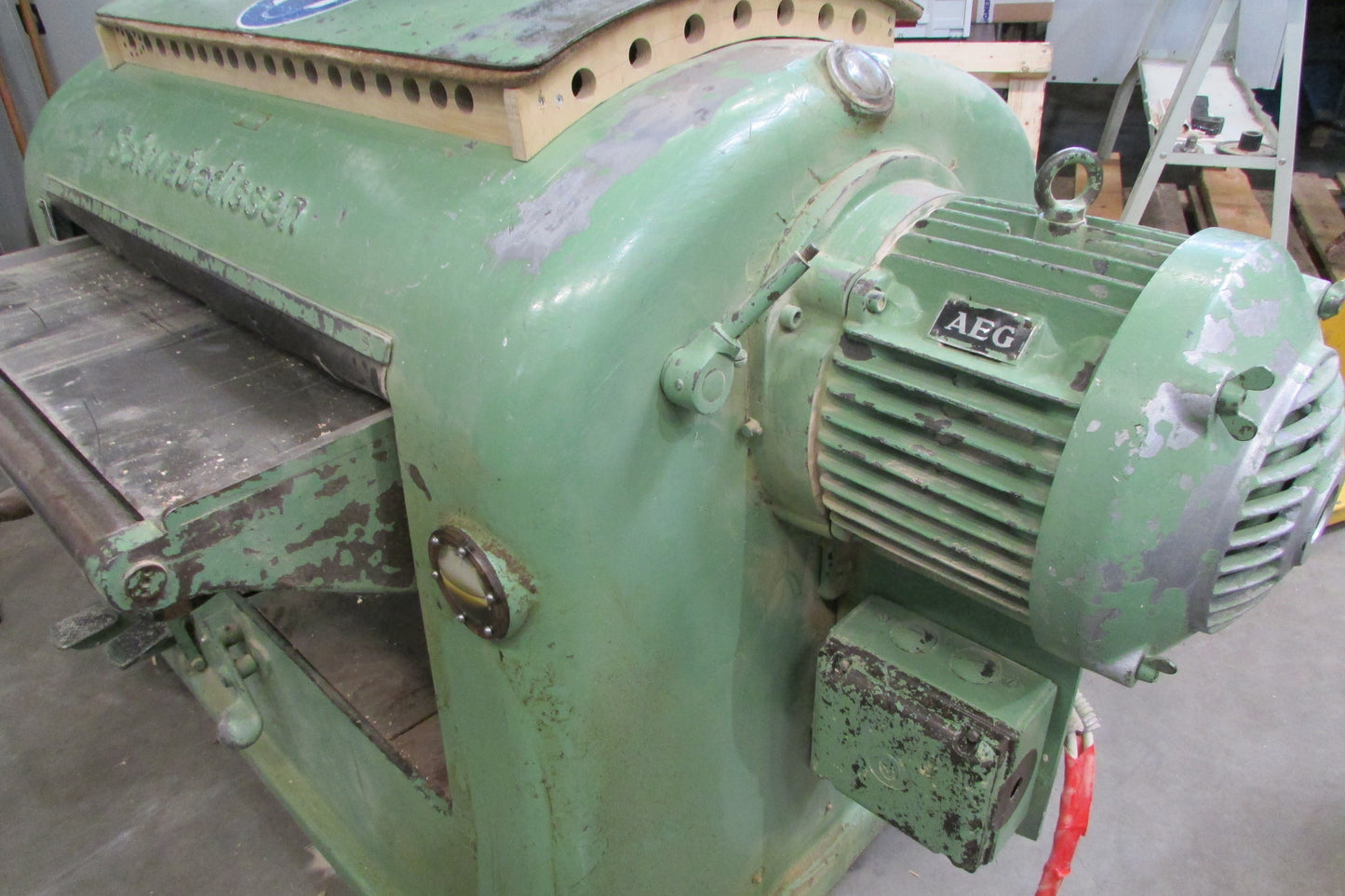 Dickenhobel Schwabedissen - 800mm Hobelbreite - 4-Messerwelle