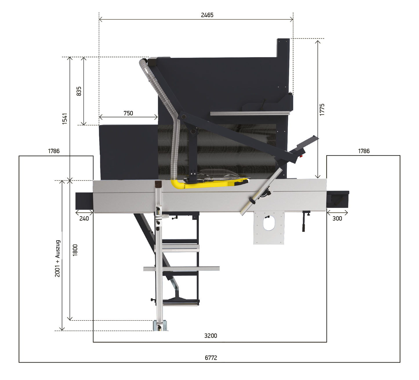 Holzkraft FKS 550-3200 M A 3 UP TOP