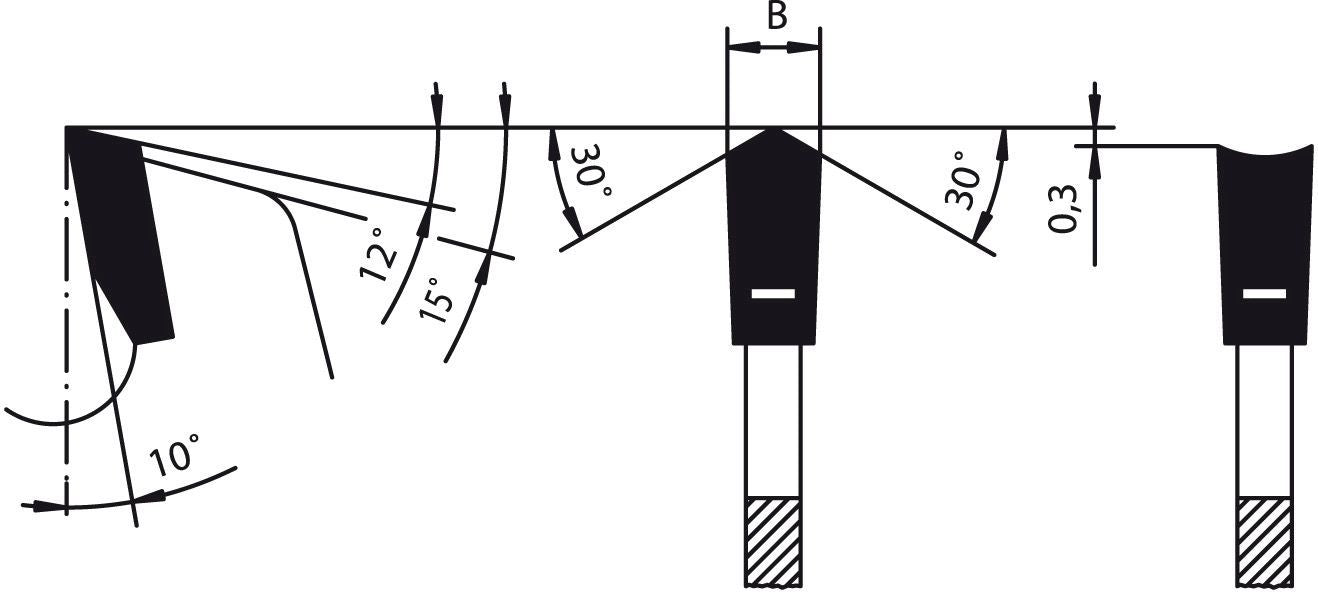 Guhdo Sägeblatt 303x3,2/2,8x30 Z60DH