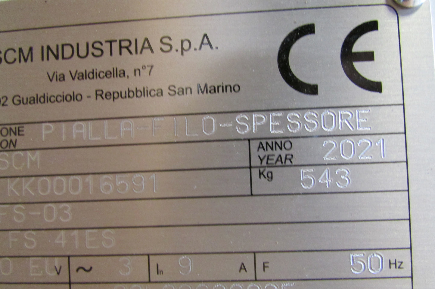Holzkraft / SCM fs41es Tersa digital - Gebrauchtmaschine