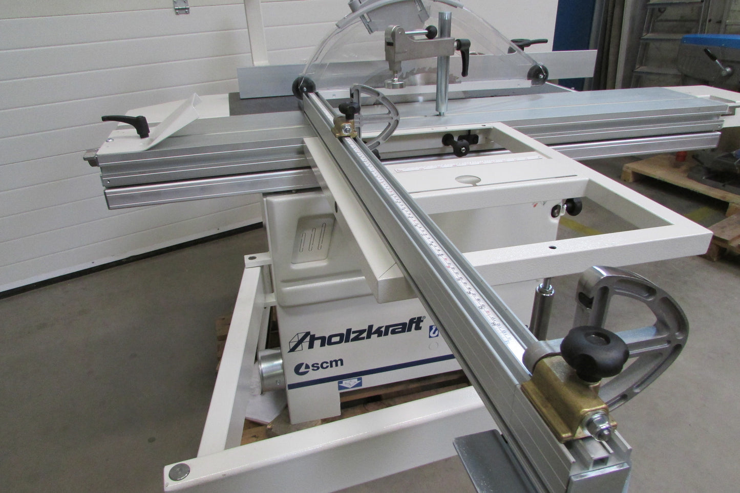 Holzkraft / SCM minimax SC2c (ohne Vorritzer) mit Sägeblattpendelschutz