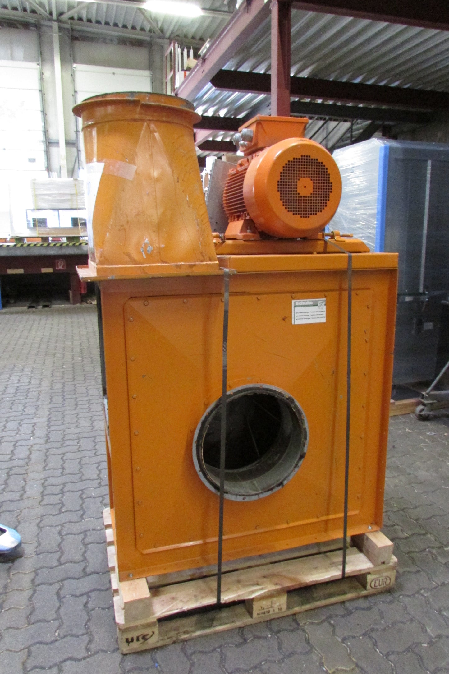 SCHUKO Späneventilator K400, 18,5 kW - gebraucht