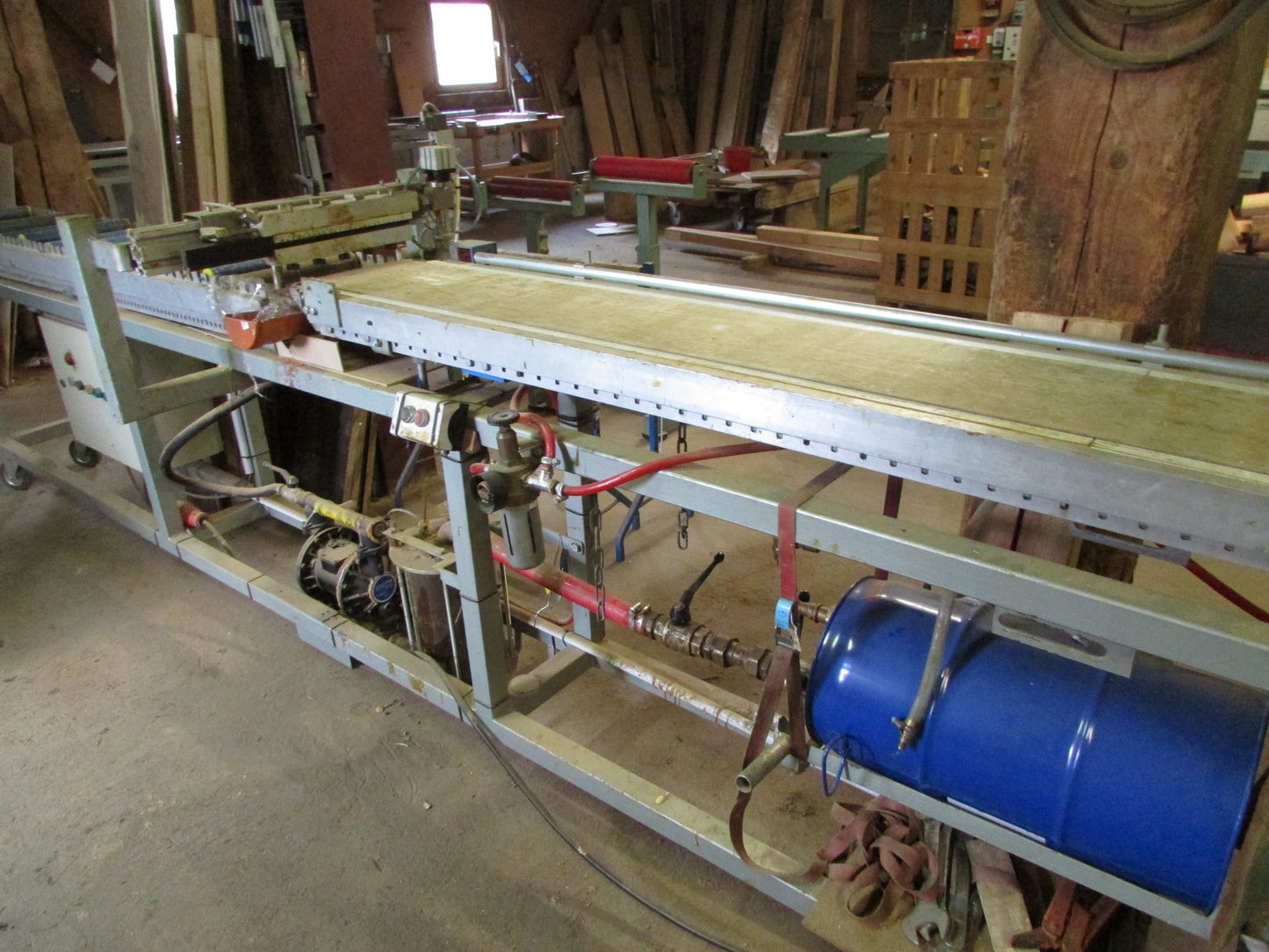 Balkenpresse ölhydraulisch 6.000mm Presslänge