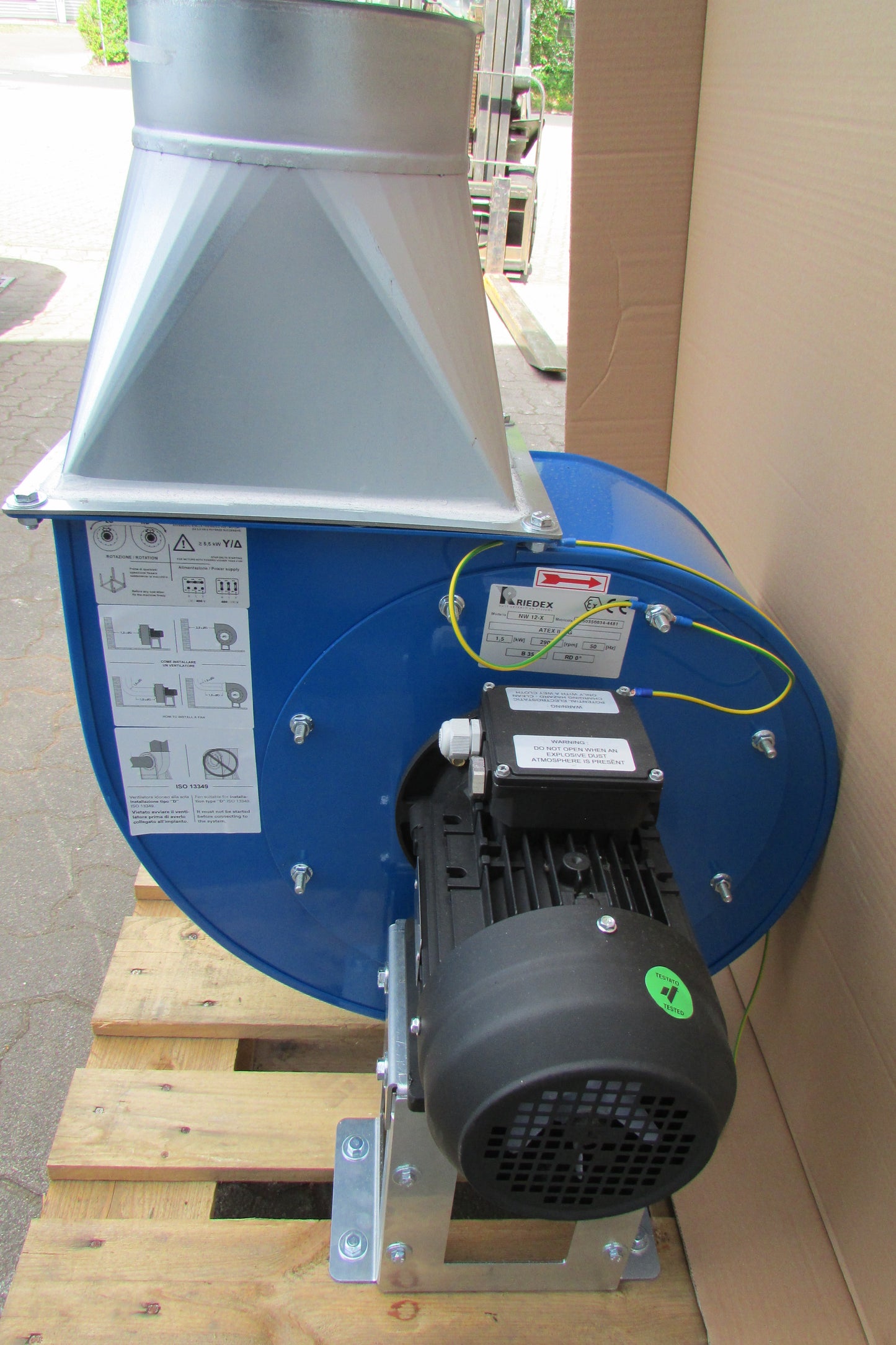 RIEDEX Farbnebelabsaugung SPX 1010