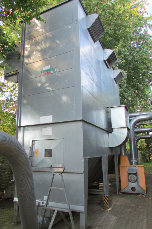 SCHUKO EcoVar 97 Späneabsauganlage mit Zellenradschleuse/Spänecontainer