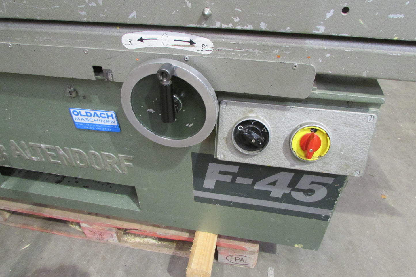 Altendorf F45 Formatkreissäge - gebraucht