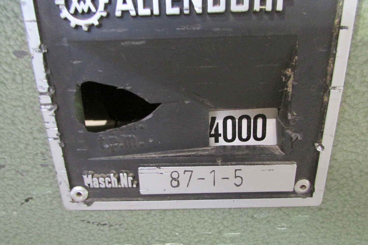 Altendorf F45 Formatkreissäge - gebraucht