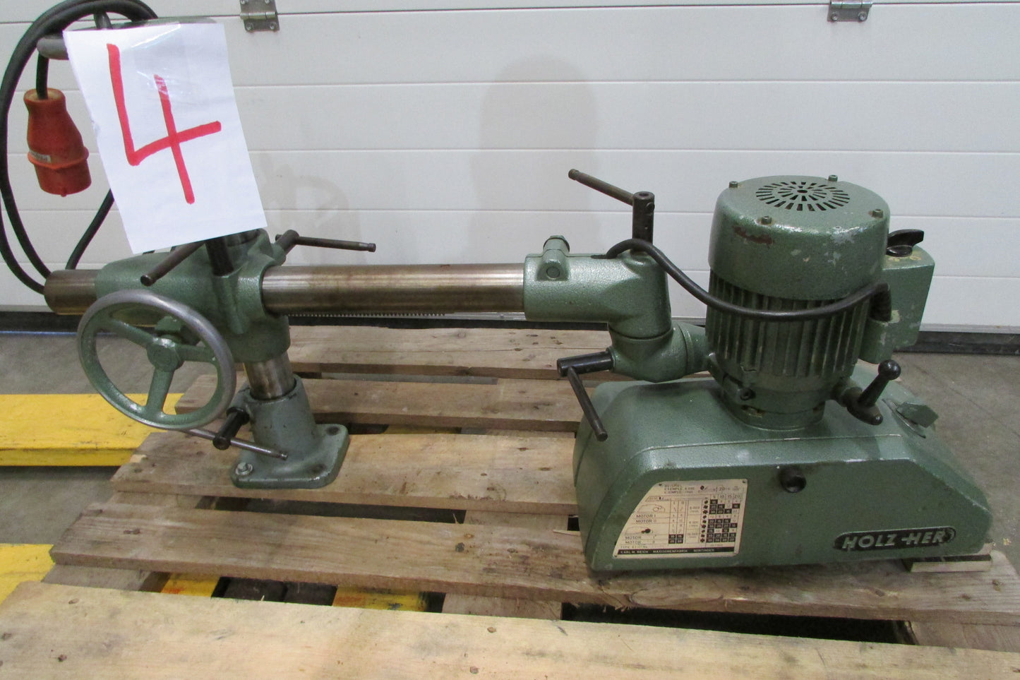 Vorschub HolzHer ET 117 - 3 Rollen - 8 Geschwindigkeiten - gebraucht