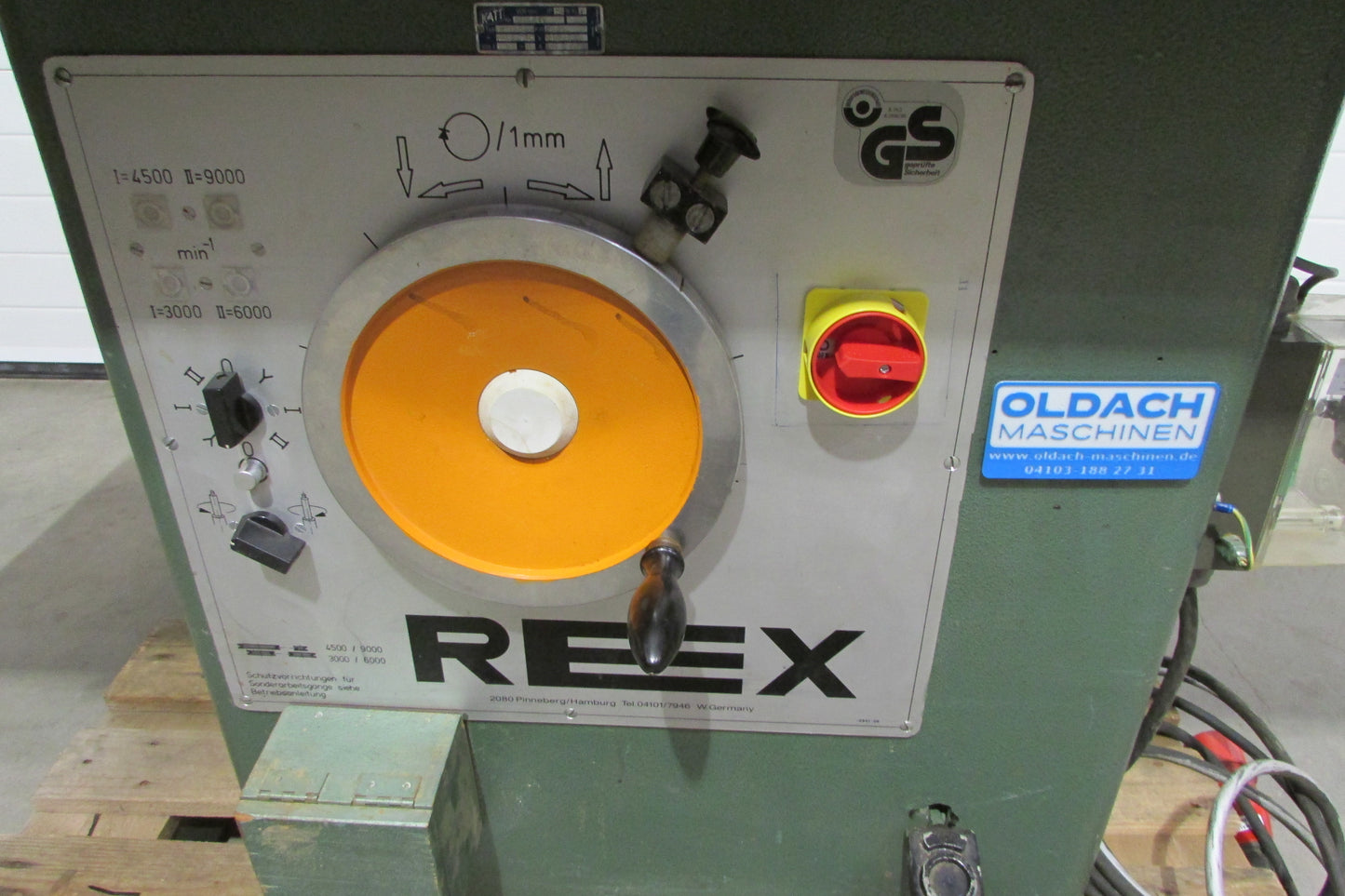 REX Tischfräsmaschine F59L - 9kW - gebraucht