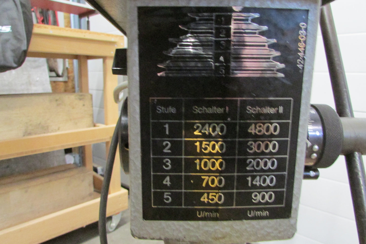 Tischbohrmaschine METABO / GENKO - gebraucht