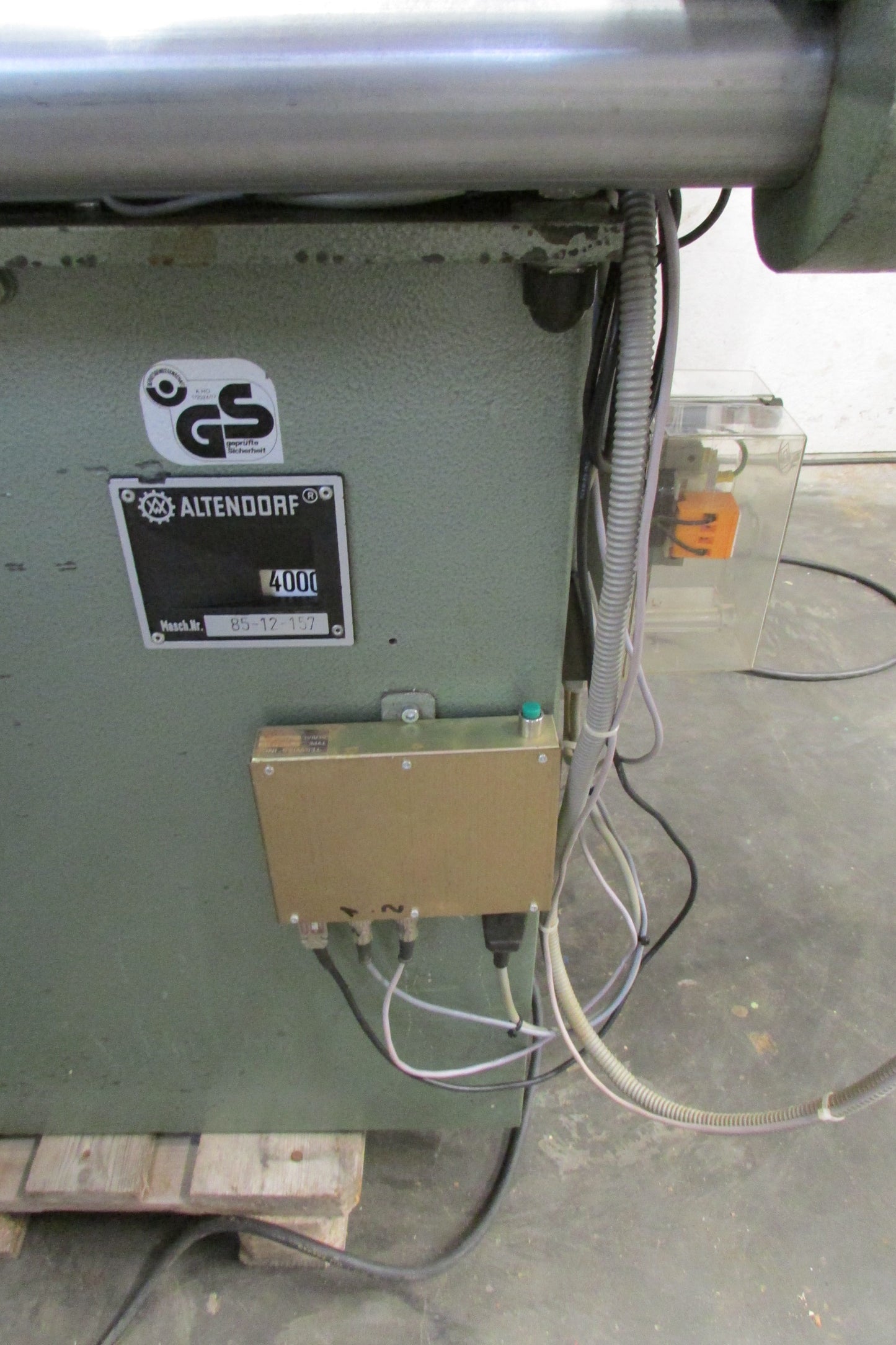 Altendorf Formatkreissäge F45 - 4500mm Doppelrollwagenlänge - Gebraucht