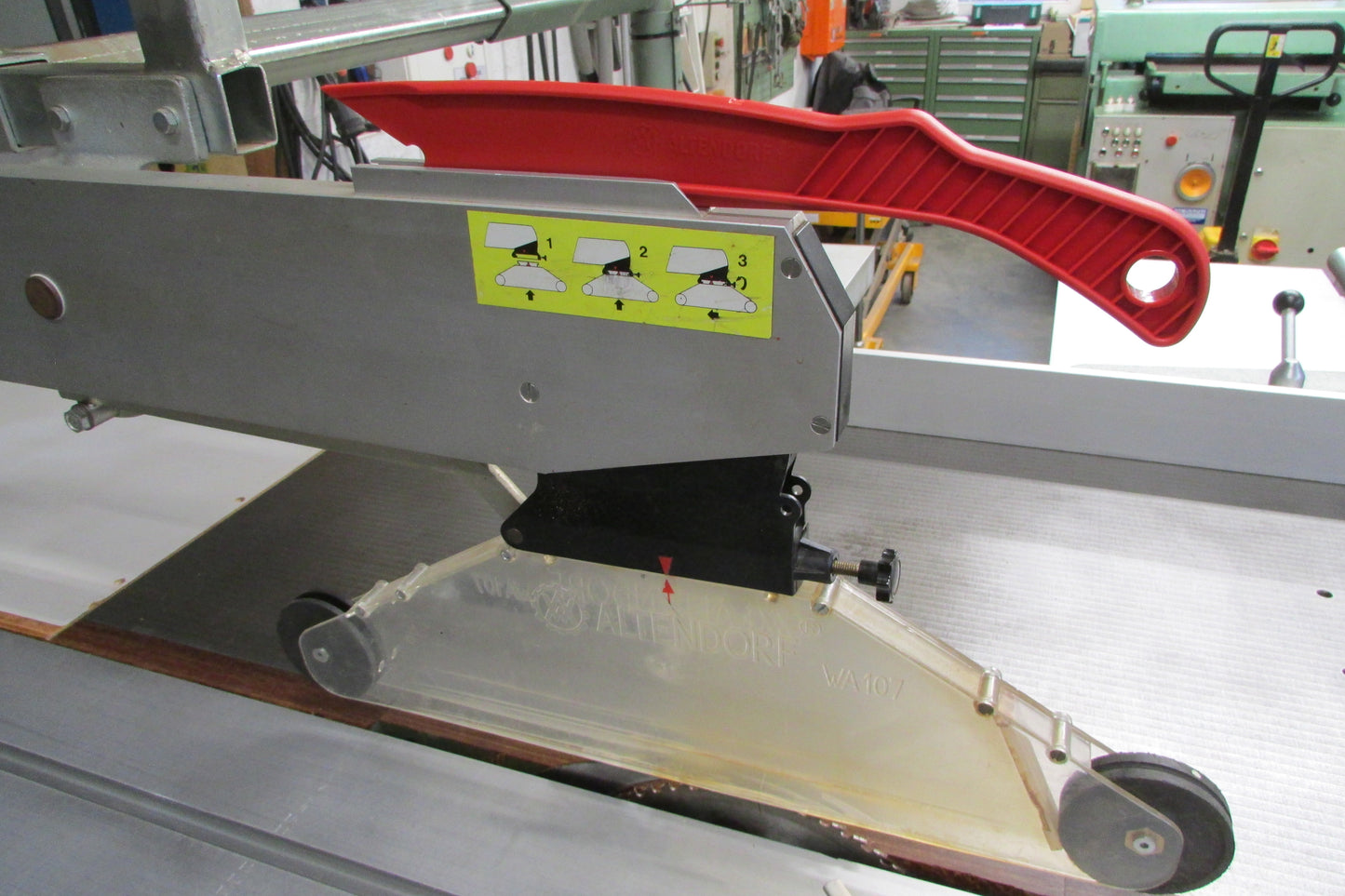 Altendorf Formatkreissäge F45 - 4500mm Doppelrollwagenlänge - Gebraucht