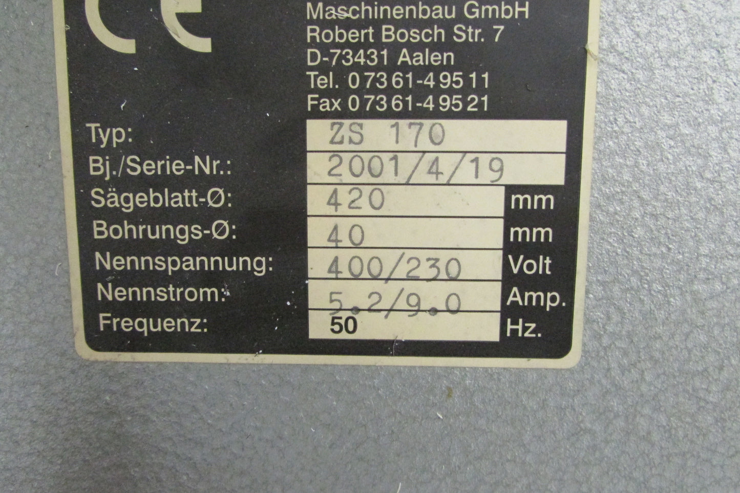 GRAULE Abläng- und Gehrungssäge ZS 170 - gebraucht