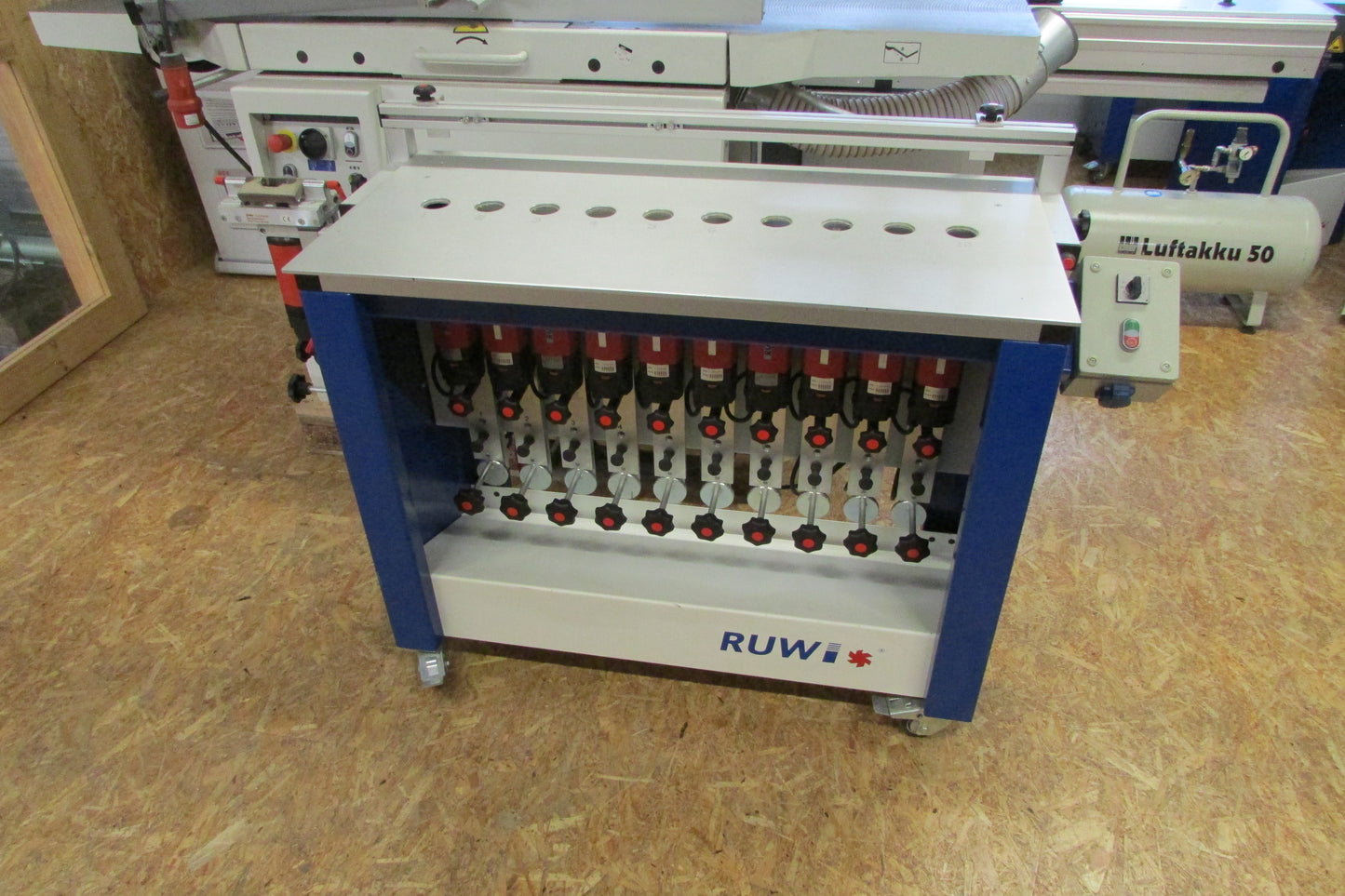 RUWI Unterflurfräse 10 + 1 - viel Zubehör - gebraucht