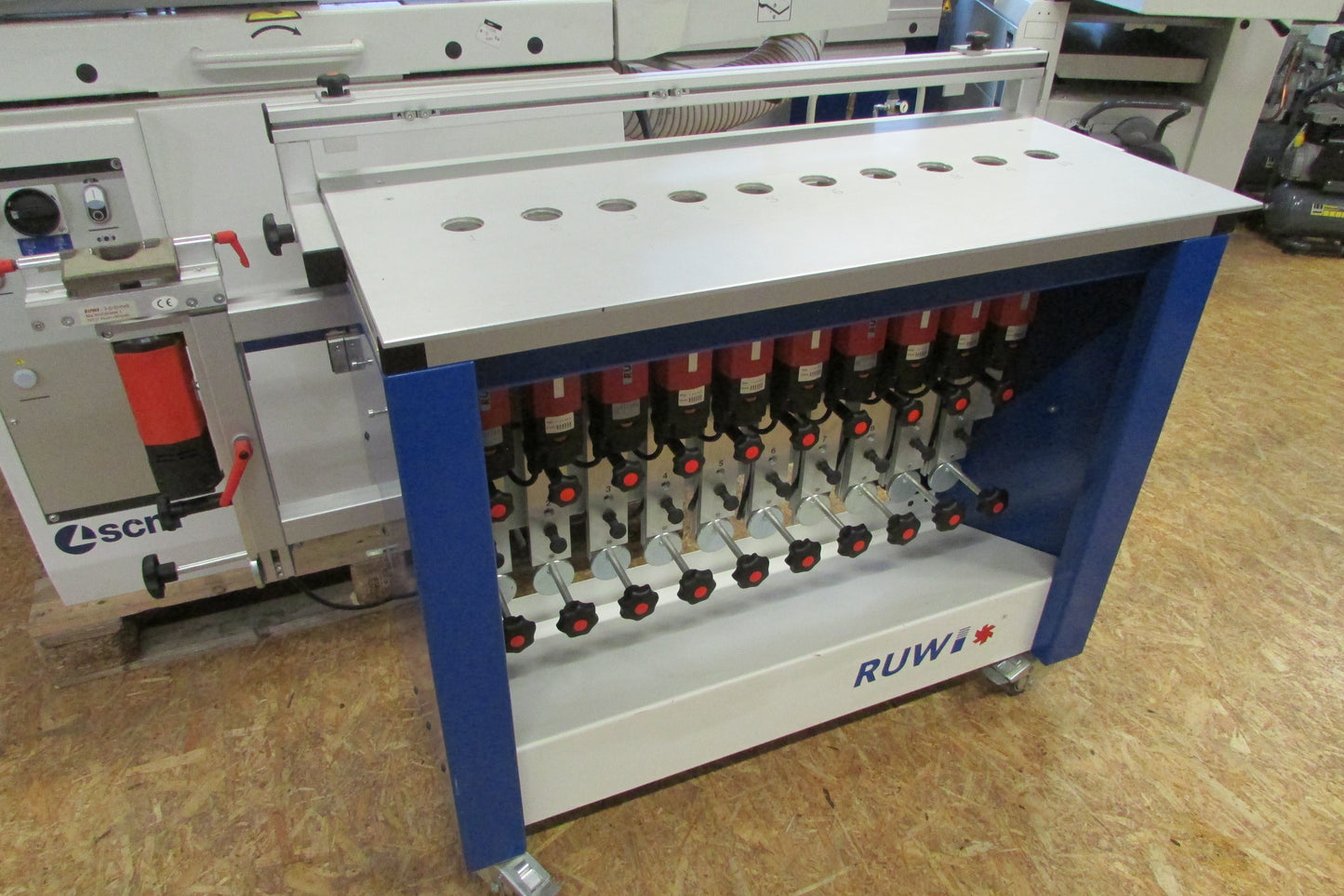 RUWI Unterflurfräse 10 + 1 - viel Zubehör - gebraucht