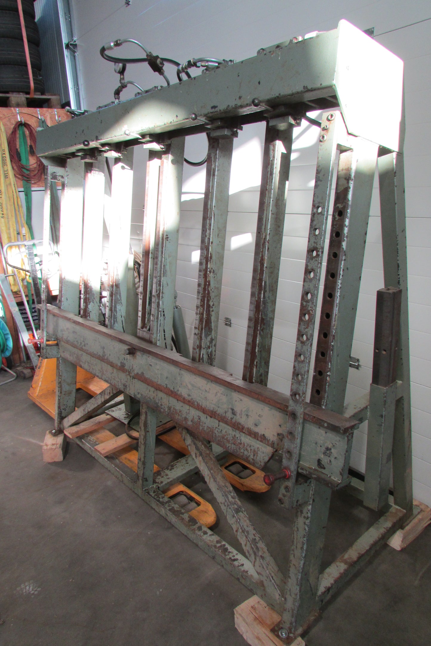 POLZER Treppenstufenpresse ölhydraulisch