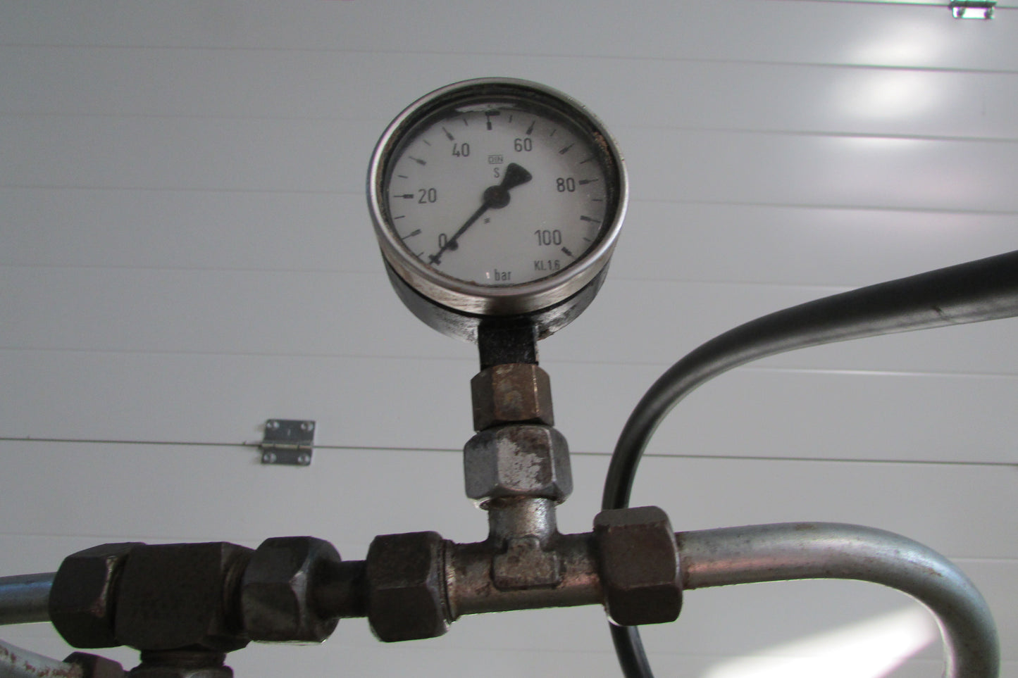 POLZER Treppenstufenpresse ölhydraulisch