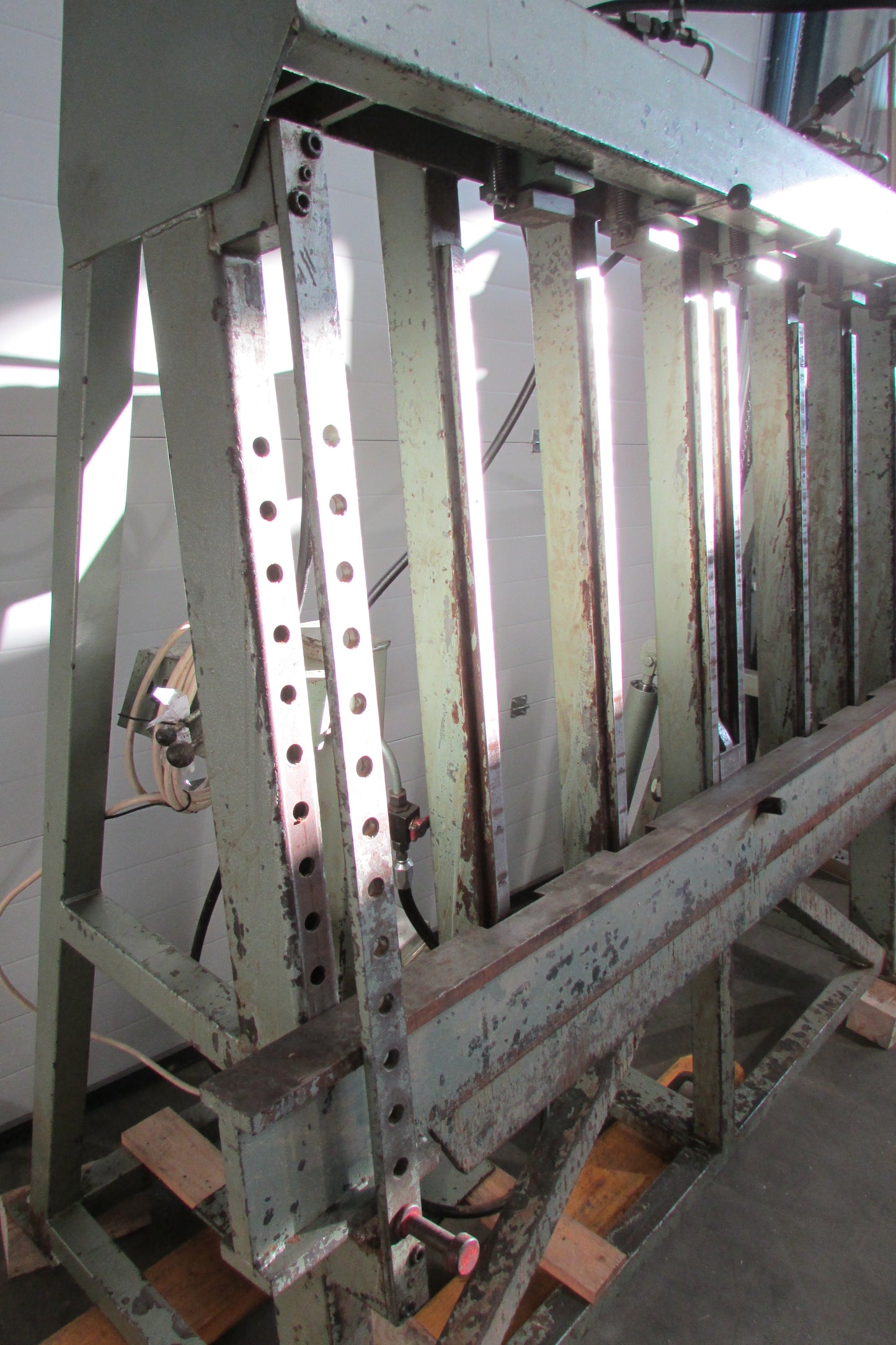 POLZER Treppenstufenpresse ölhydraulisch