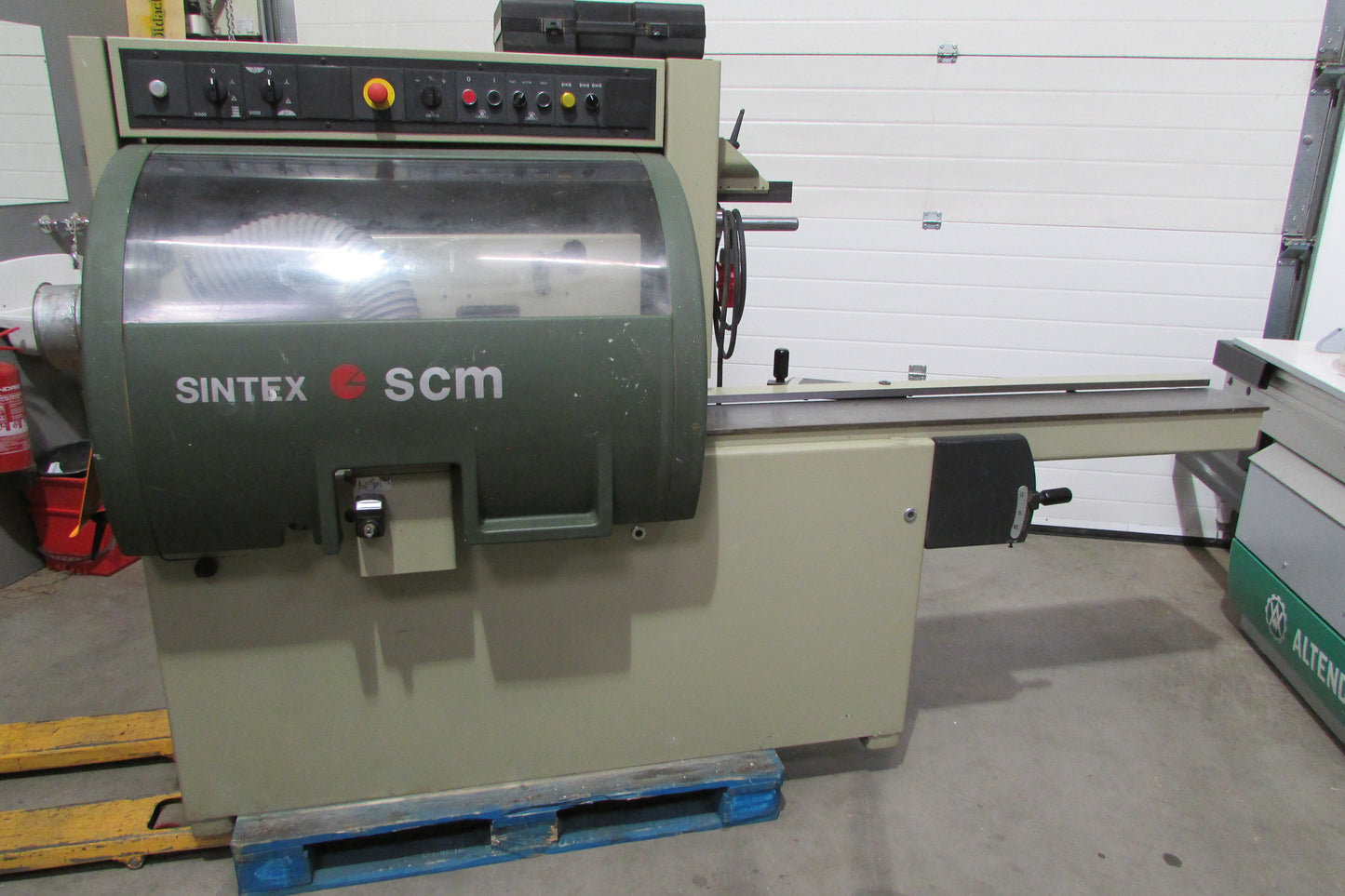 SCM Vierseitenhobel  Typ SINTEX - gebraucht