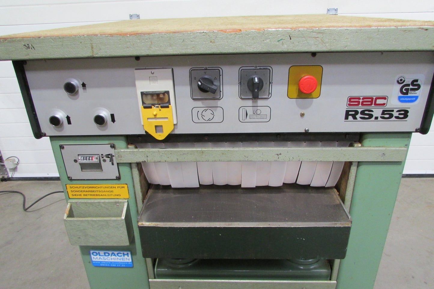 SAC Dickenhobelmaschine RS530 - 7,5 kW - gebraucht