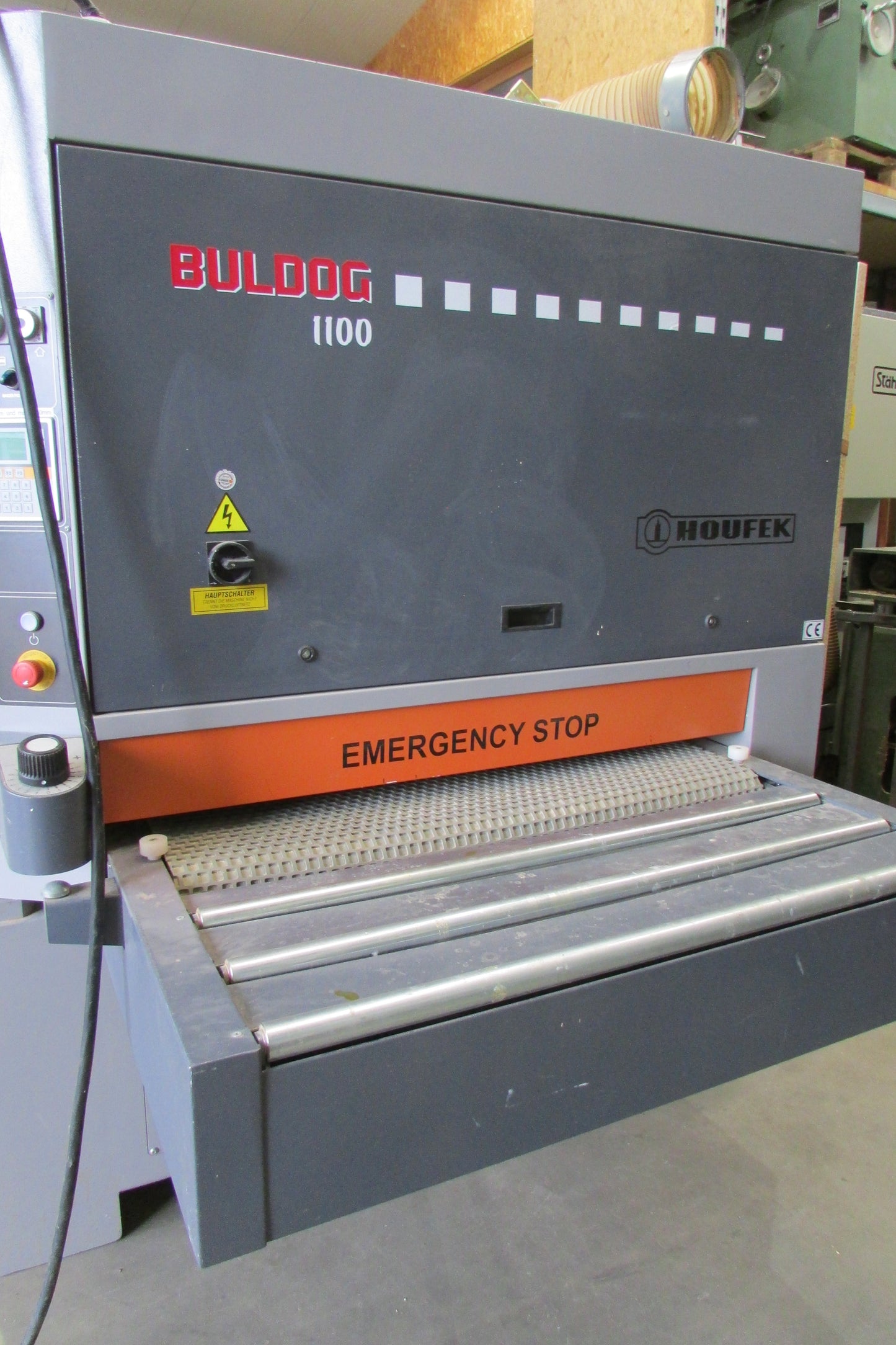 Breitbandschleifmaschine Houfek BULLDOG 1100C - gebraucht
