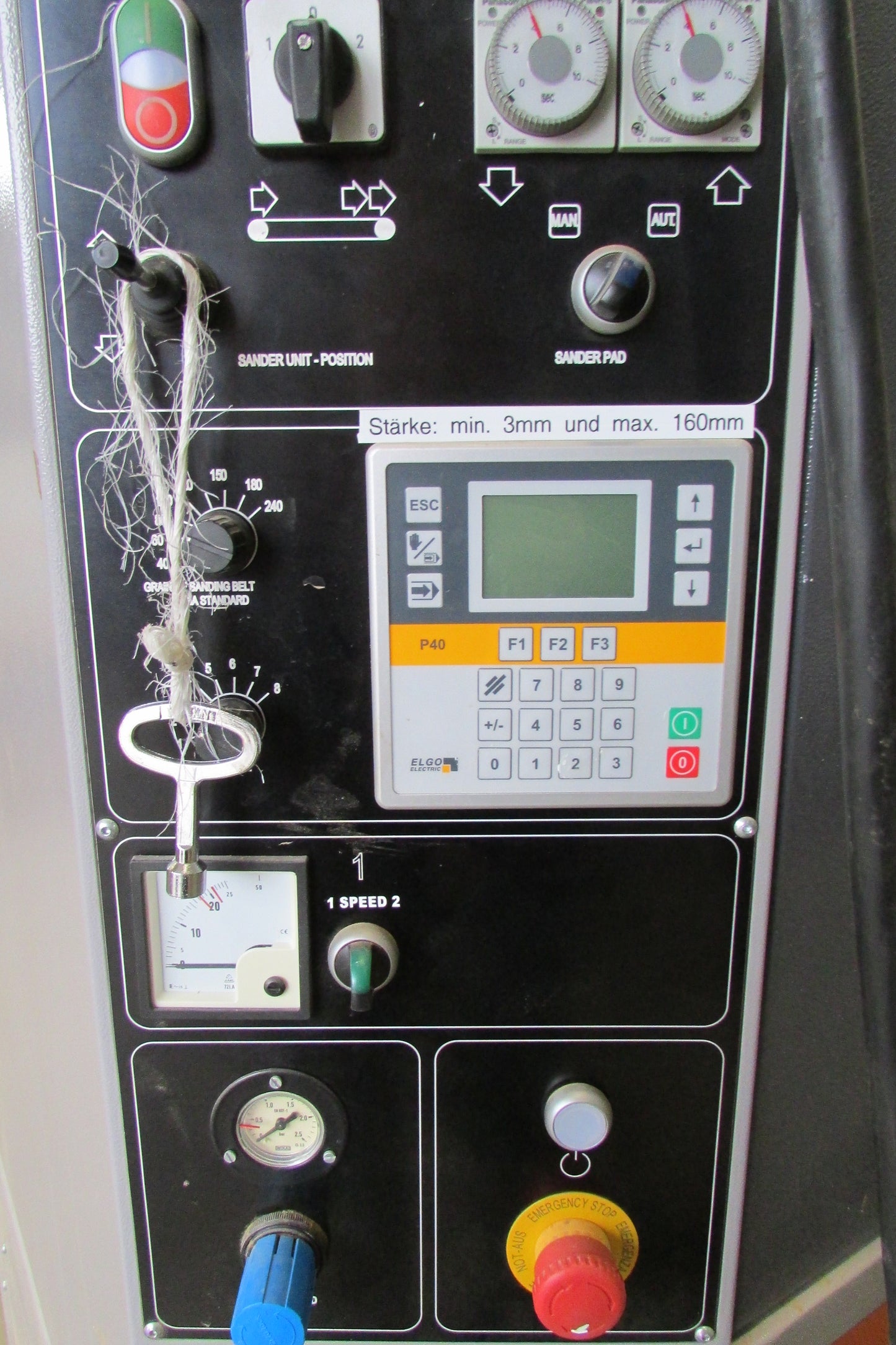 Breitbandschleifmaschine Houfek BULLDOG 1100C - gebraucht