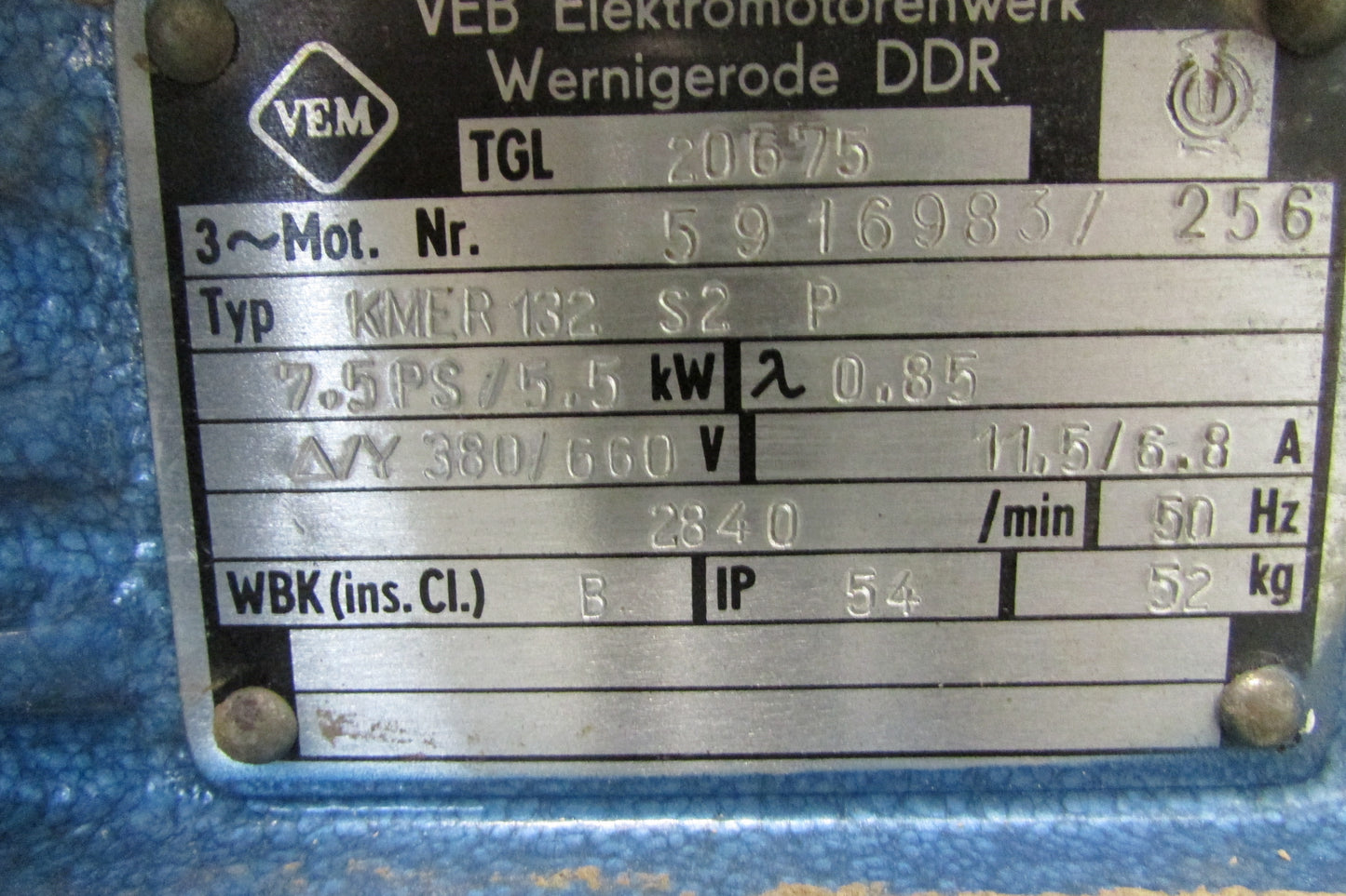 Späneventilator - gebraucht - 5,5 kW - 250mm