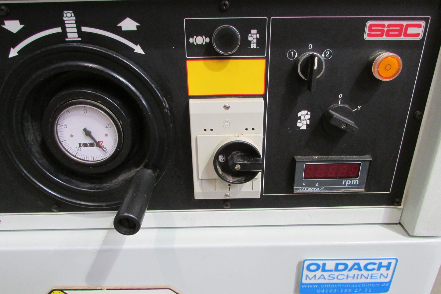 SAC T120 Tischfräsmaschine mit Schiebetisch - Gebrauchtmaschine