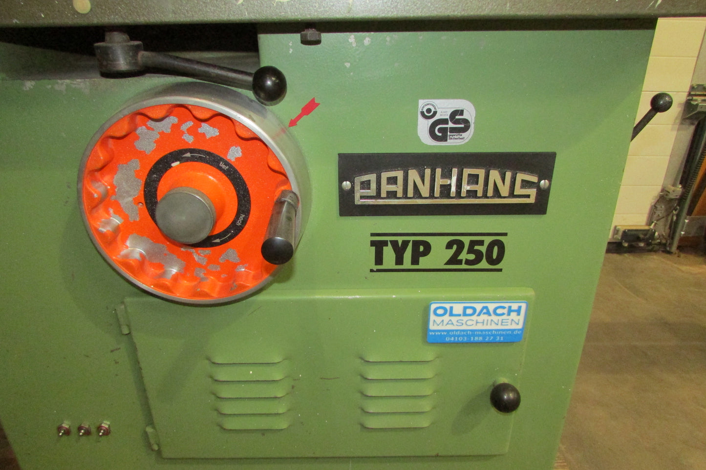 Panhans 250 Tischfräse mit Schiebetisch - Gebrauchtmaschine