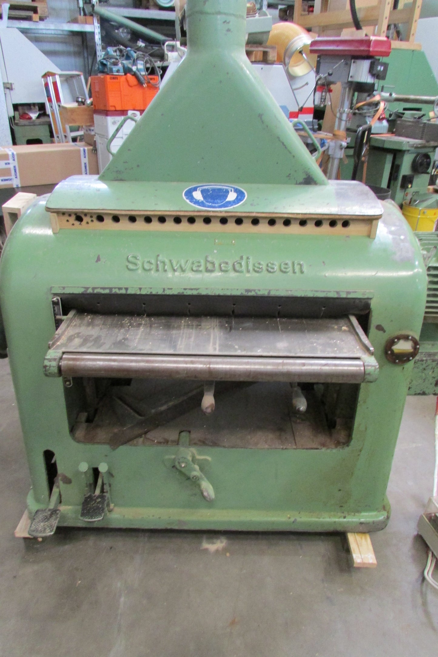 Dickenhobel Schwabedissen - 800mm Hobelbreite - 4-Messerwelle