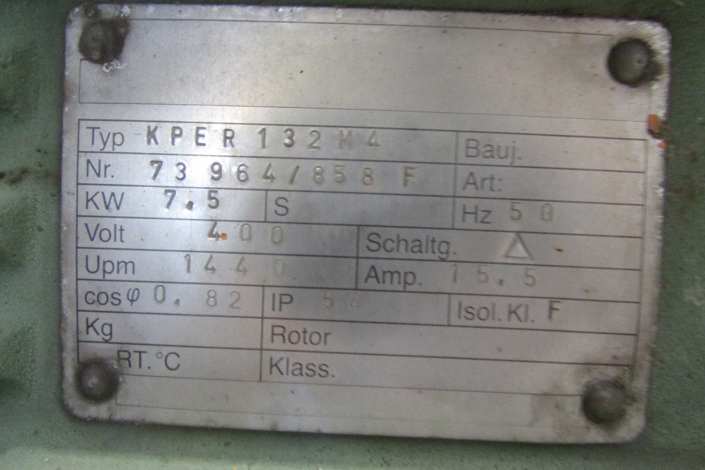 Schuko Späneventilator - 7,5 kW - 300mm - Gebrauchtmaschine
