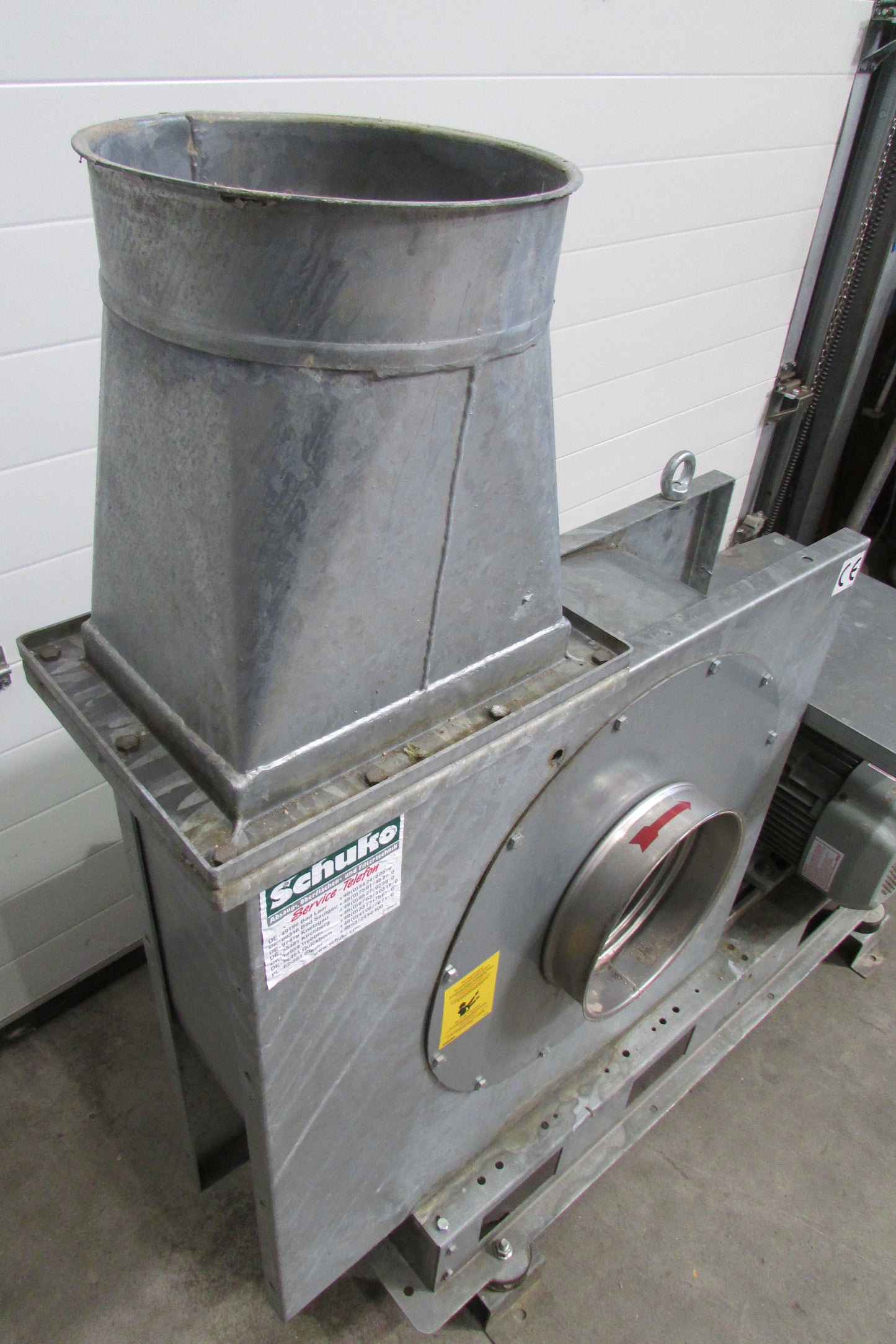 SCHUKO Späneventilator Typ TSK 250 O/S4 - Bj. 2018 - Gebrauchtmaschine